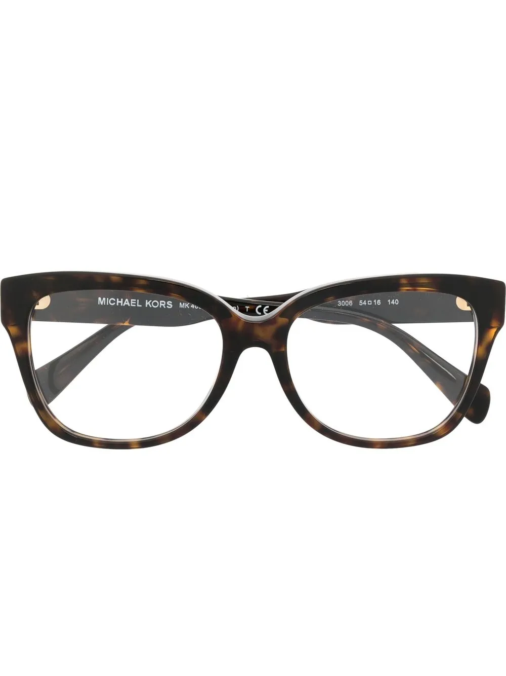 

Michael Kors Palawan square-frame glasses - Brown