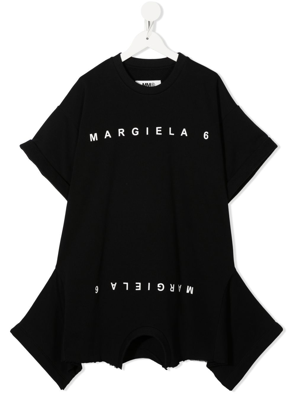 

MM6 Maison Margiela Kids logo-print T-shirt dress - Black