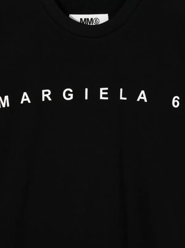 MM6 Maison Margiela Kids logo-print T-shirt Dress - Farfetch