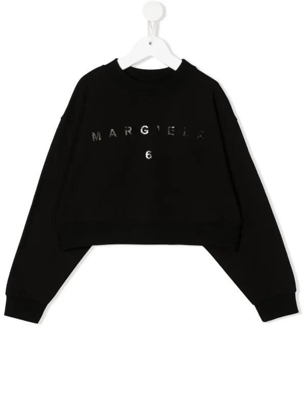 MM6 Maison Margiela Kids ロゴ スウェットシャツ - Farfetch