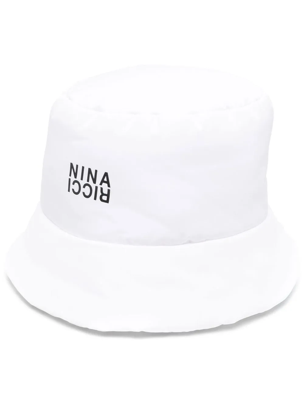 

Nina Ricci gorro de pescador con logo bordado - Blanco