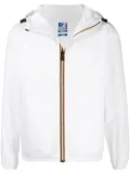 K-Way Le Vrai Claude hooded jacket - White