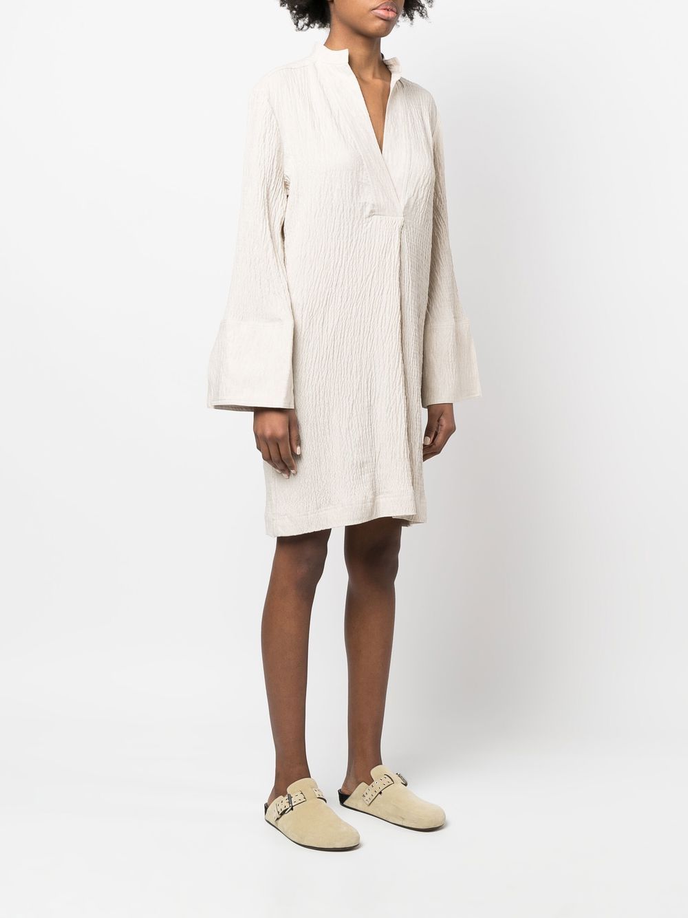 By Malene Birger Flaines Crepe Mini Dress - Farfetch