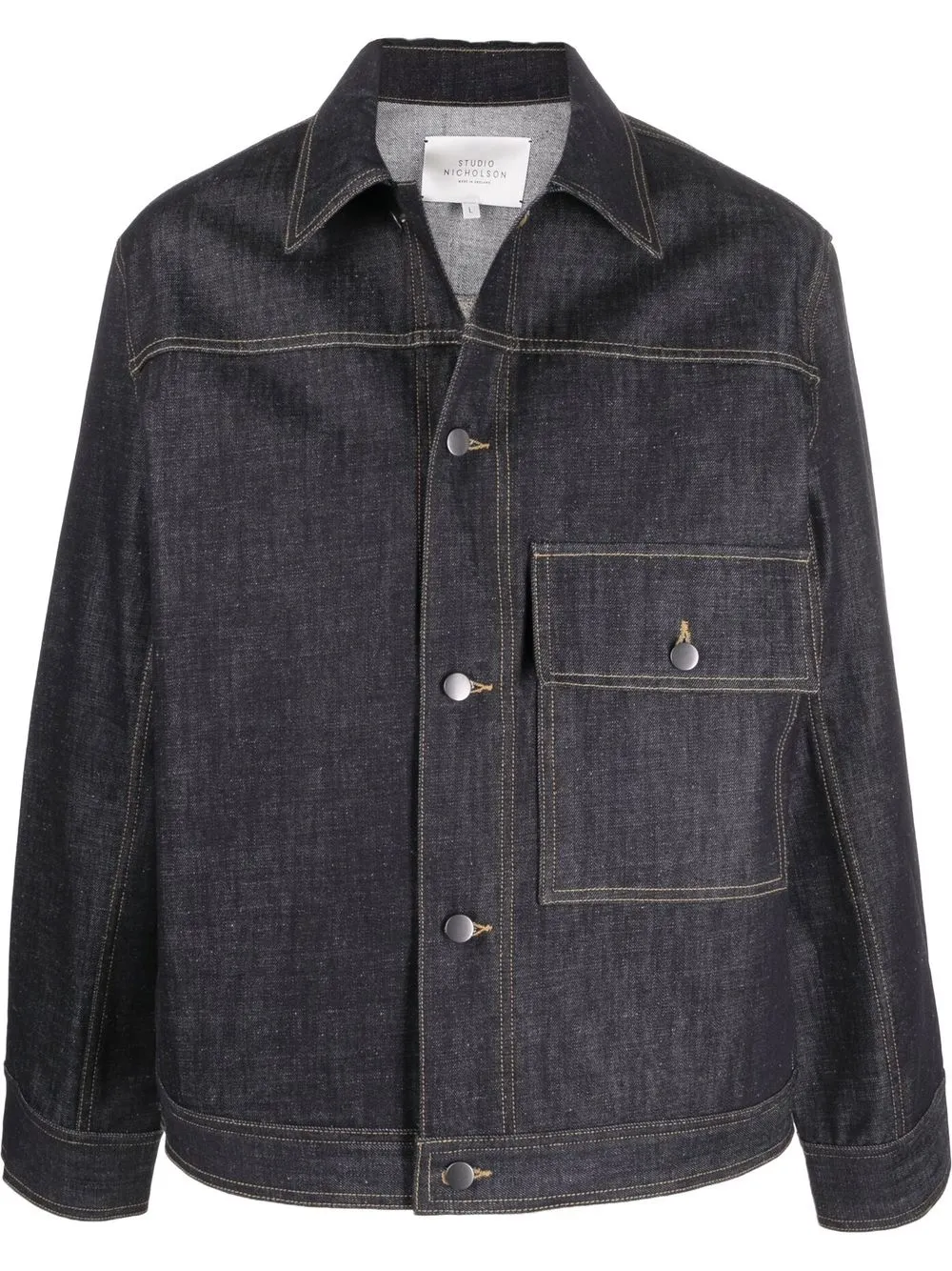 

Studio Nicholson oversized denim jacket - Blue