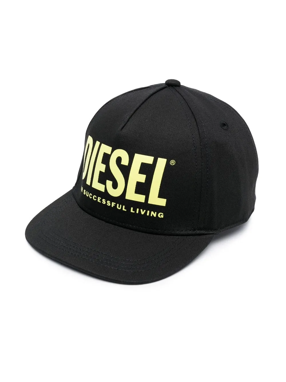 

Diesel Kids gorra con parche del logo - Negro