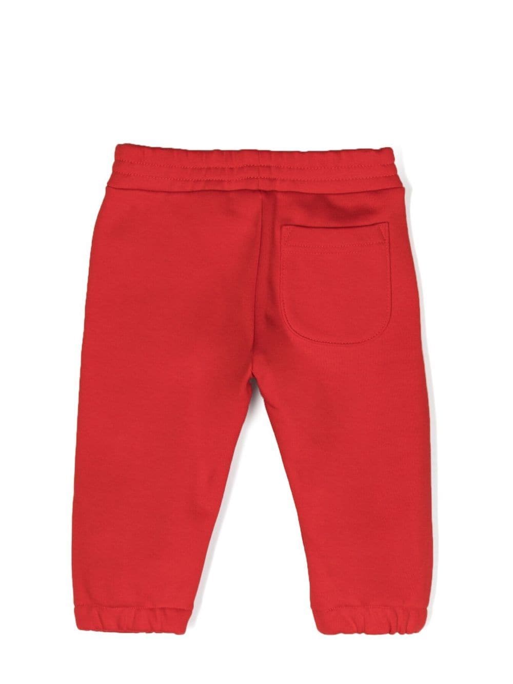 Diesel Kids Trainingsbroek met logoprint - Rood