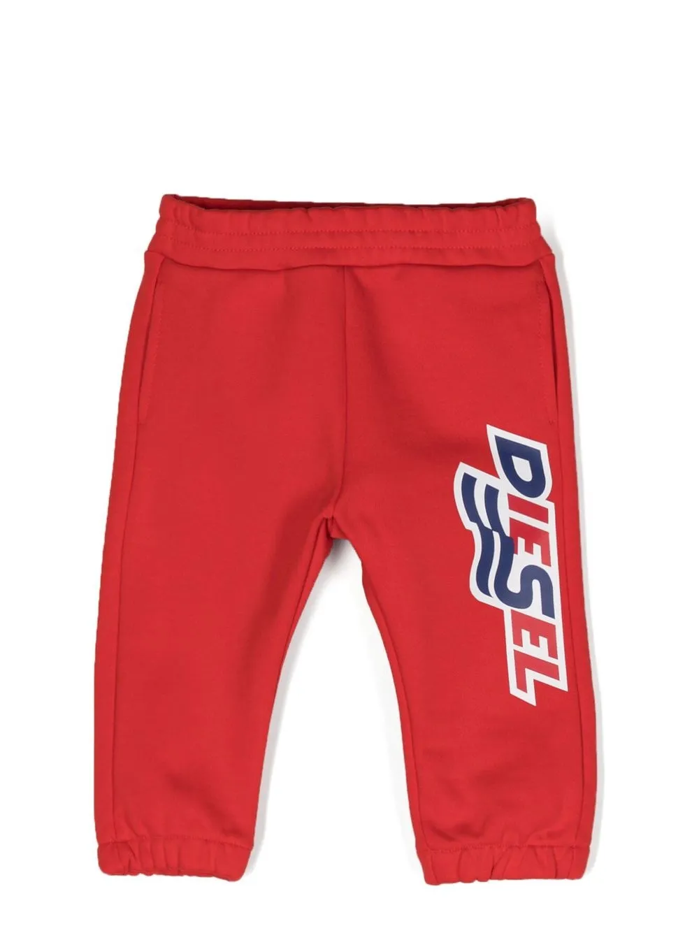 

Diesel Kids logo-print leg track pants - Red