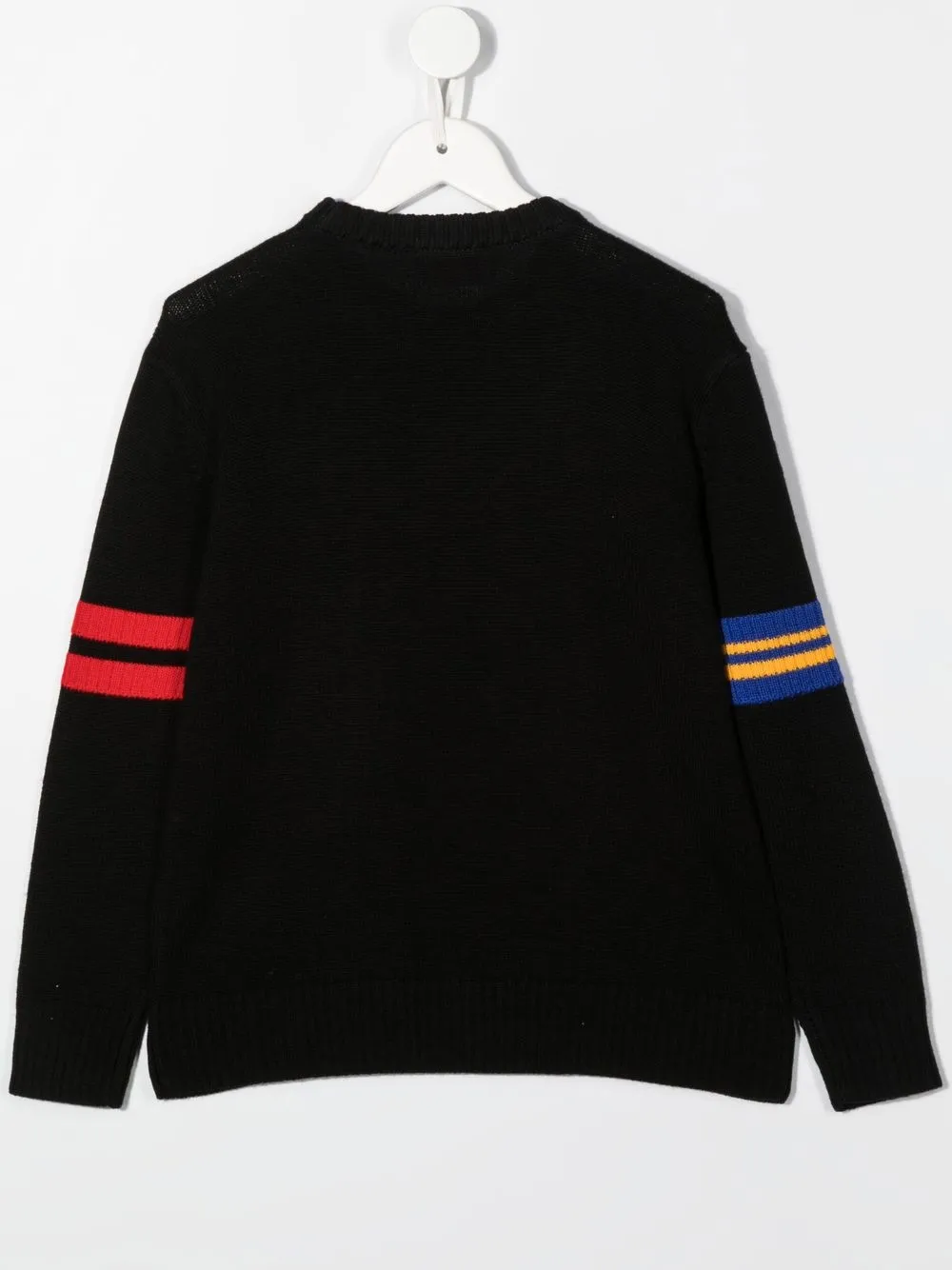 Diesel Kids Trui met geborduurd logo - Zwart