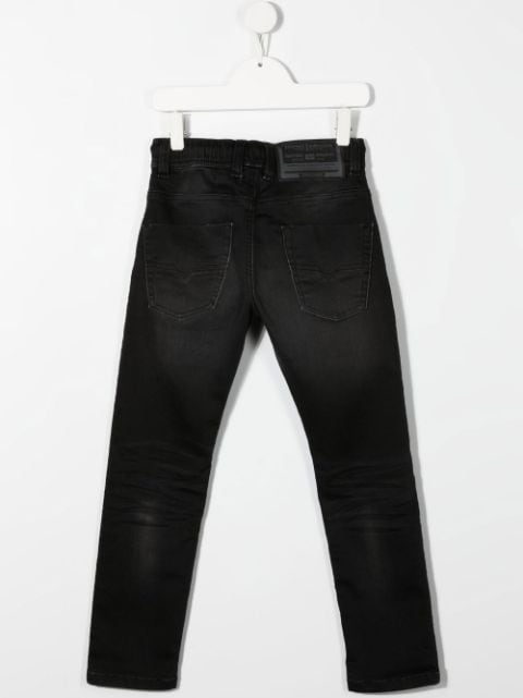 Krooley drawstring slim-fit jeans