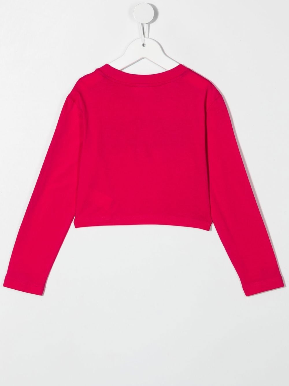 Diesel Kids Sweater met logo applicatie - Roze