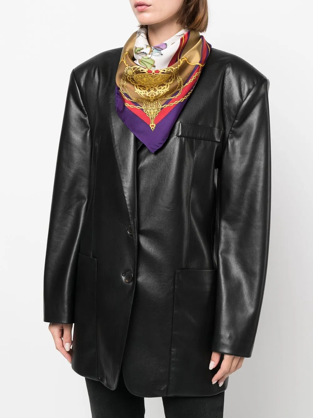 Gucci Pre-Owned Foulard con stampa anni '90 | Pre-owned | Image 4