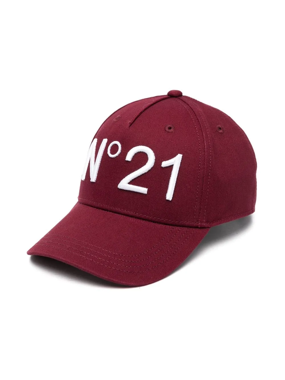 

Nº21 Kids embroidered-logo detail baseball cap