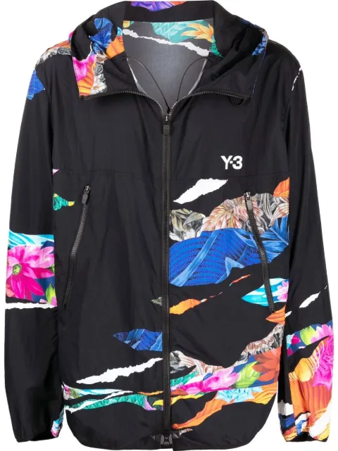 Y-3 graphic print lightweight jacket