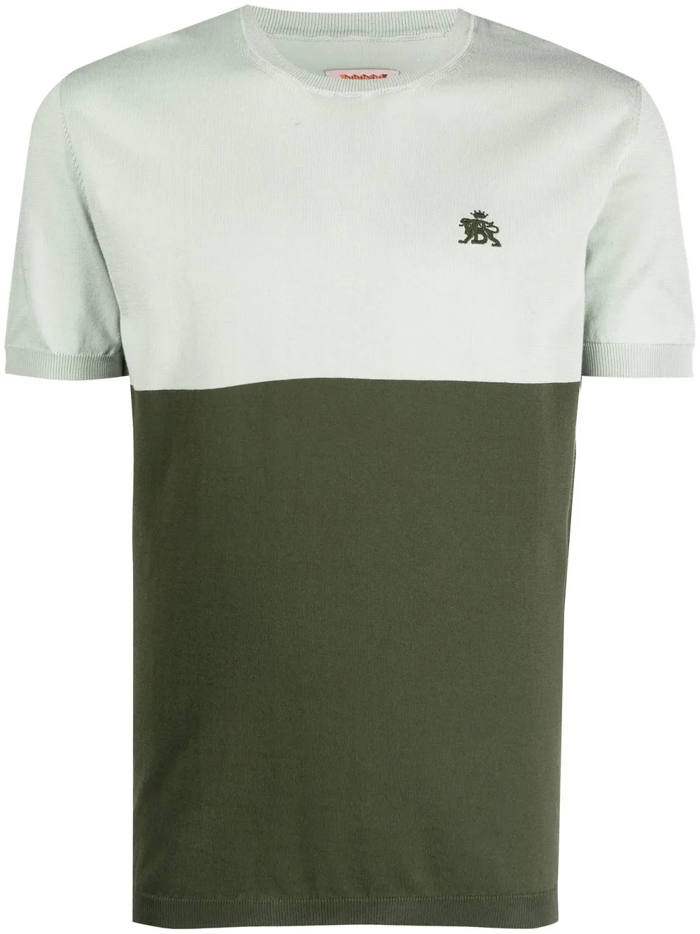 

Baracuta colour-block T-shirt - Green