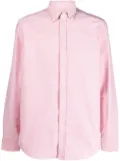 Baracuta buttoned-collar long-sleeve shirt - Red