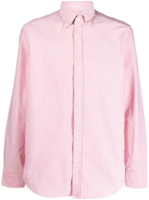 Baracuta buttoned-collar long-sleeve shirt