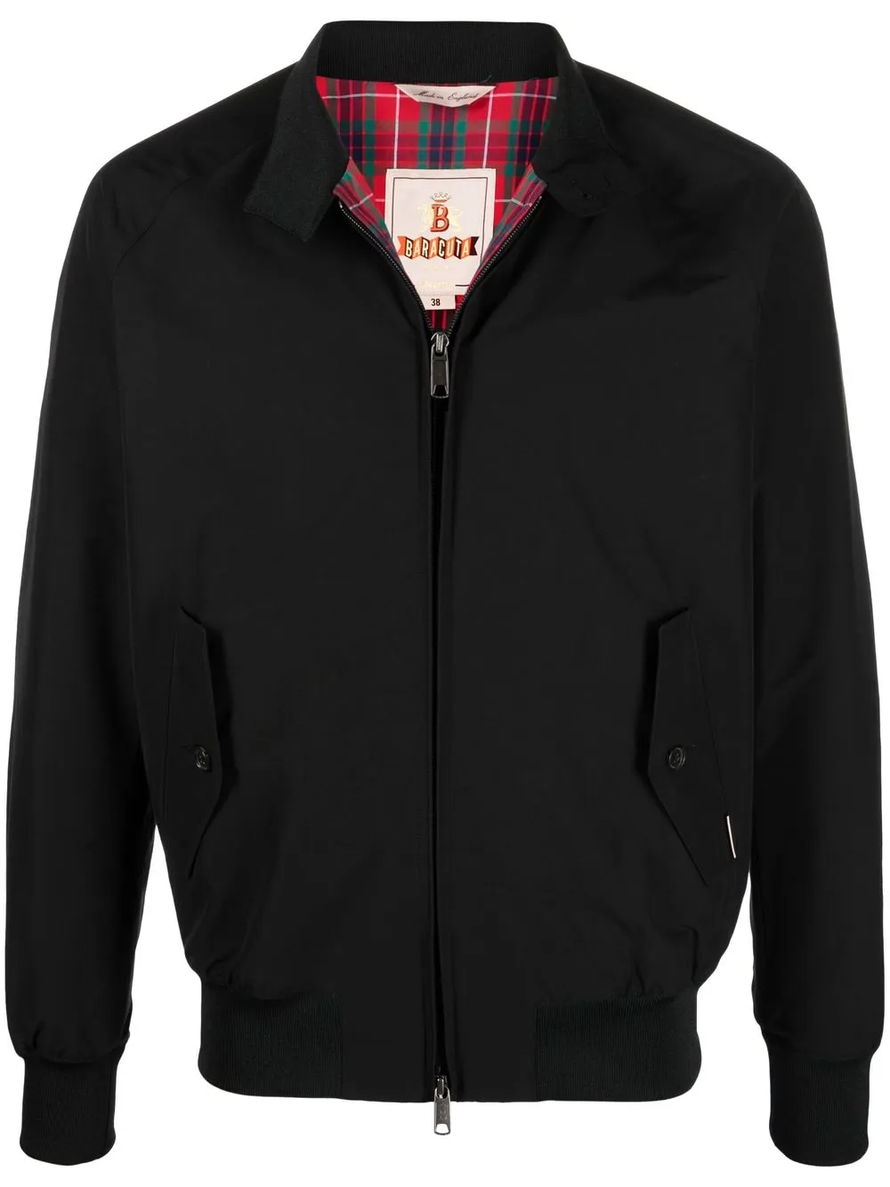 

Baracuta zip-up jacket - Black