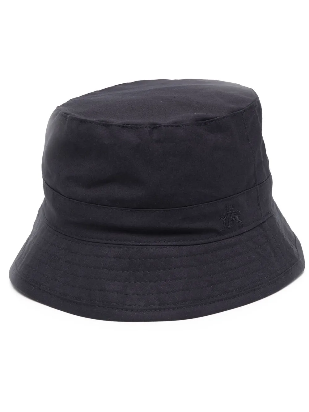 Click to view more detailed imagery on our partner's website Baracuta Tonal Logo-embroidered Bucket Hat In Blue