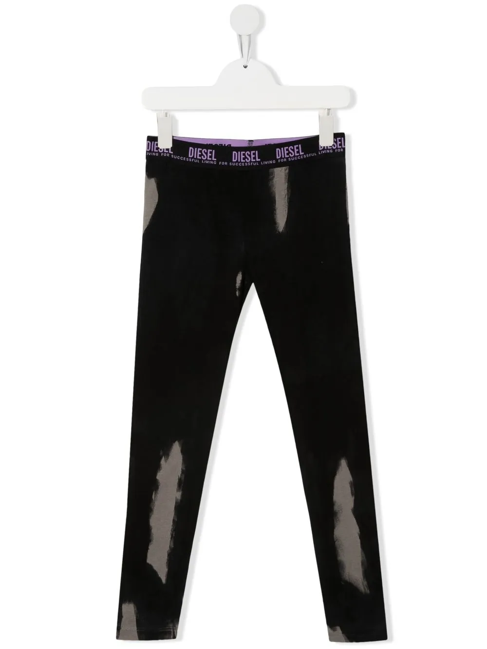 

Diesel Kids leggins con logo en la pretina - Negro