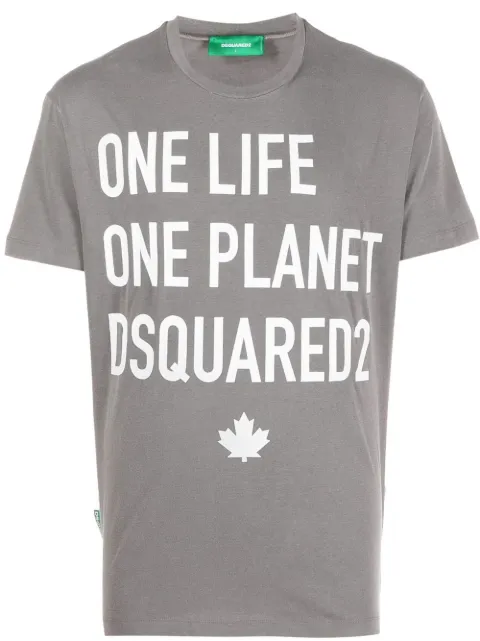 DSQUARED2 logo-print cotton T-shirt