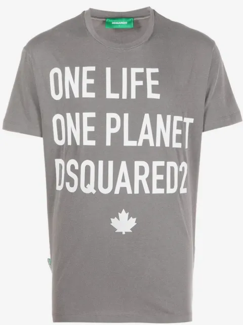 DSQUARED2 logo-print cotton T-shirt