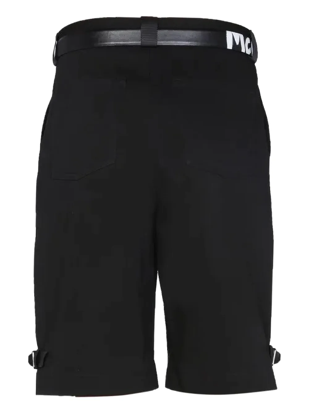  Alexander Mcqueen Bermudas Mit Gürtel   Schwarz 