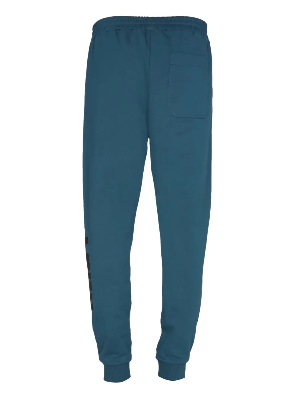 Helmut Lang Logo-detail Cotton Track Pants In Blue