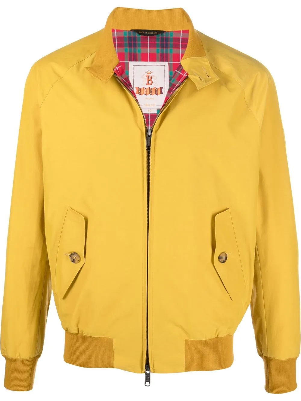 

Baracuta chamarra bomber G9 Harrington - Amarillo