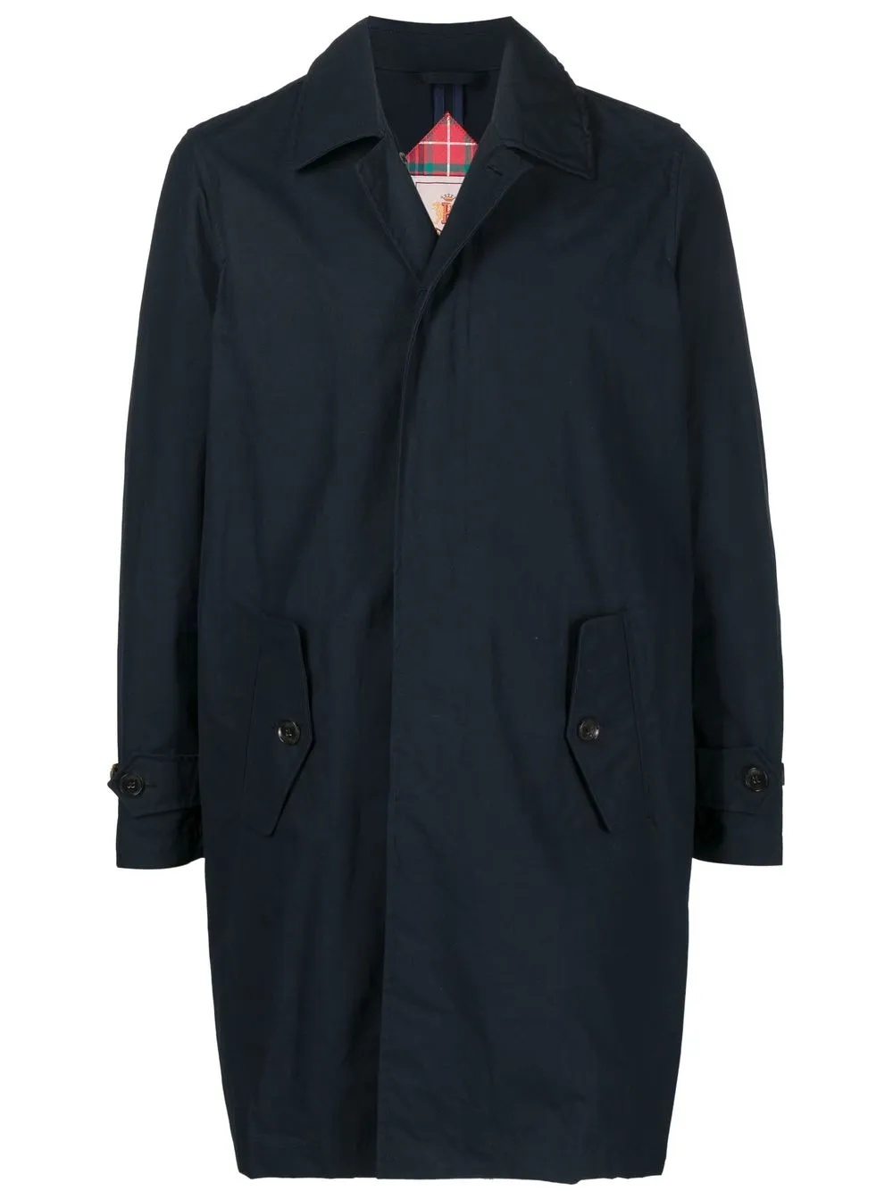 

Baracuta buttoned trench coat - Blue