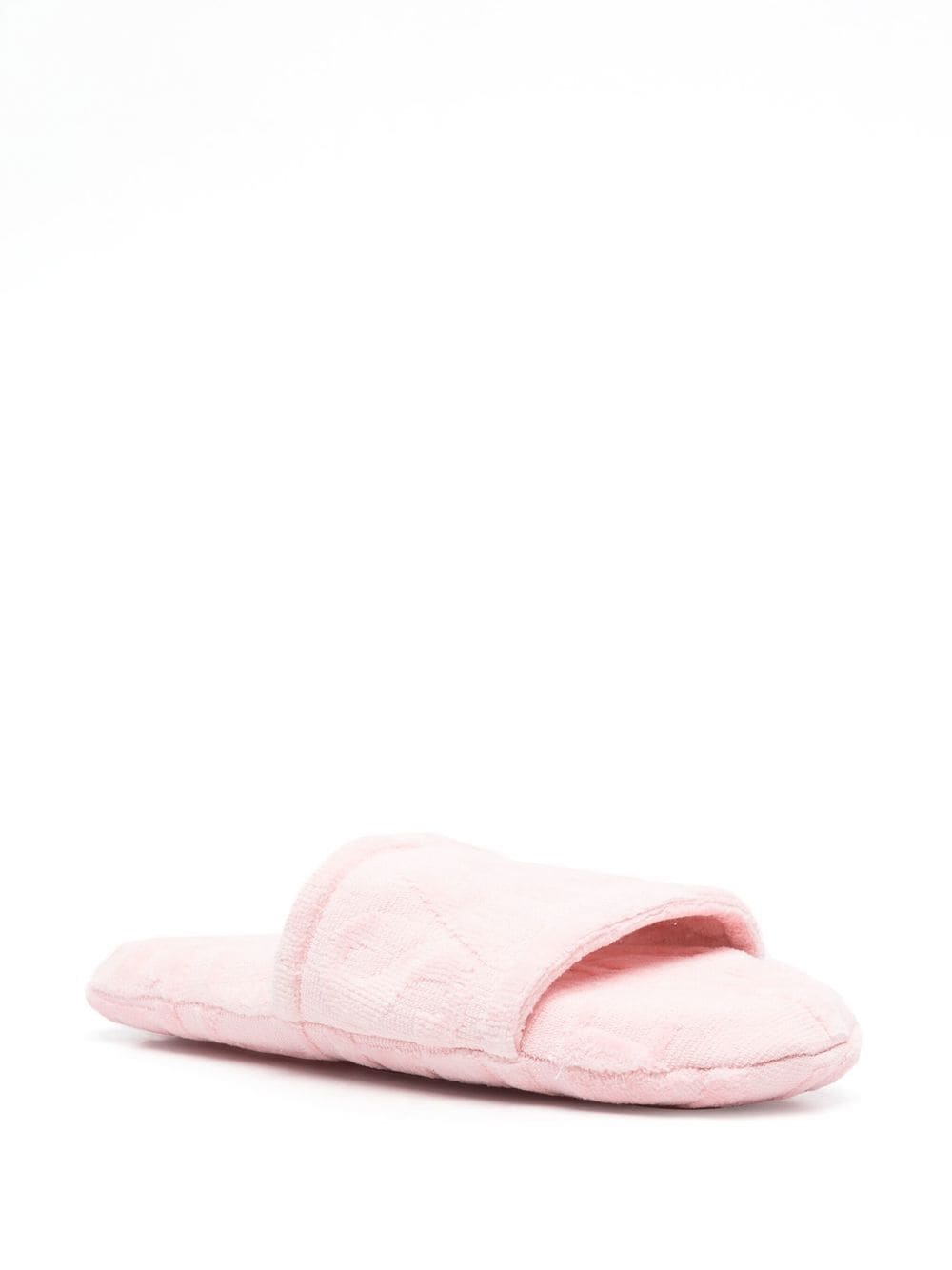 Versace Terry slippers met logo - Roze