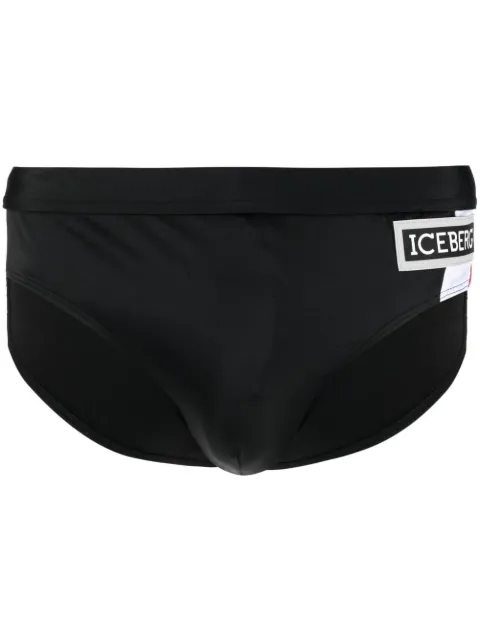 Iceberg لباس سباحة بشارة شعار الماركة