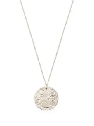 The Snow Lion Medallion 项链展示图