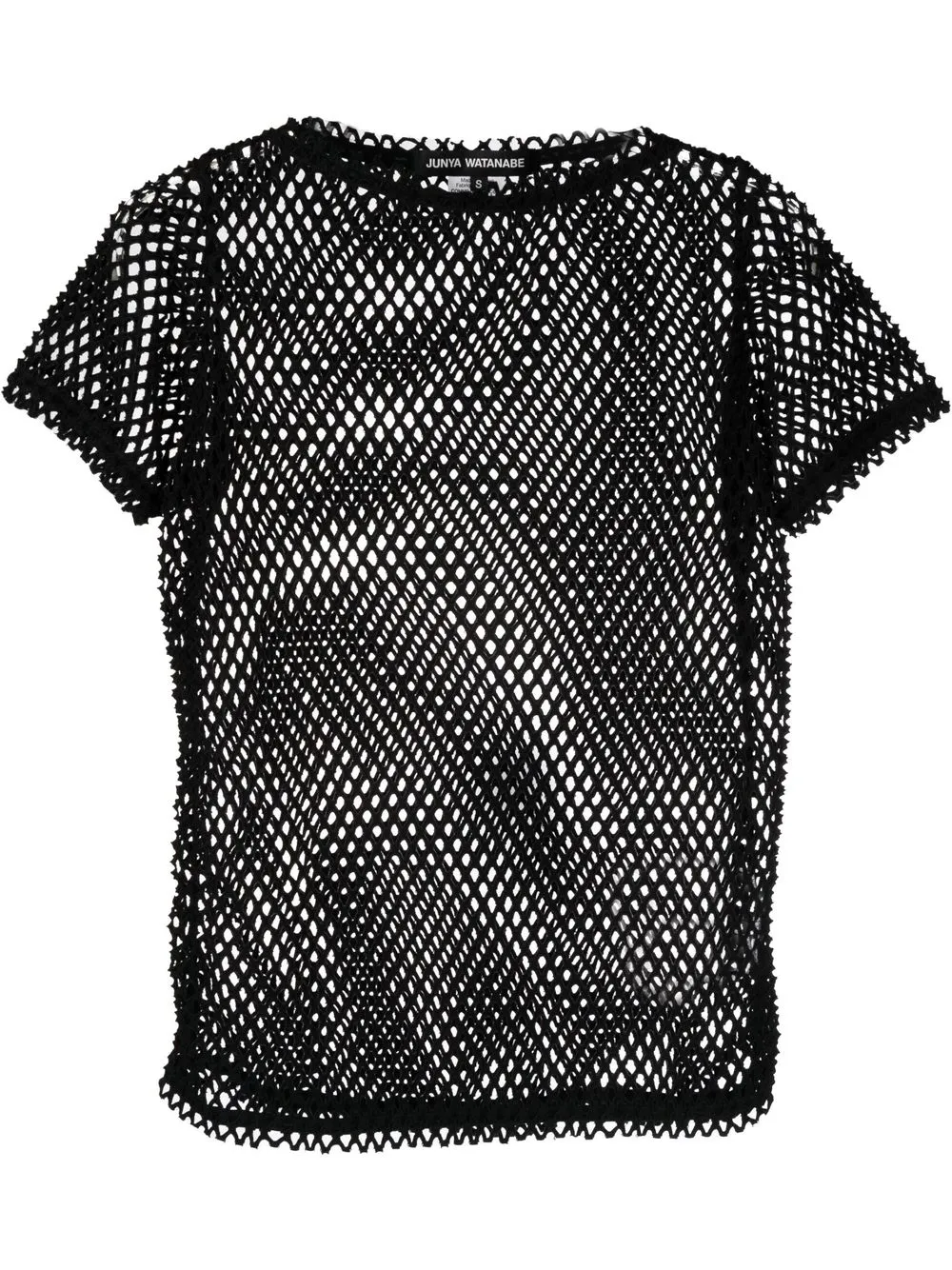 

Junya Watanabe playera tejida con cuello redondo - Negro