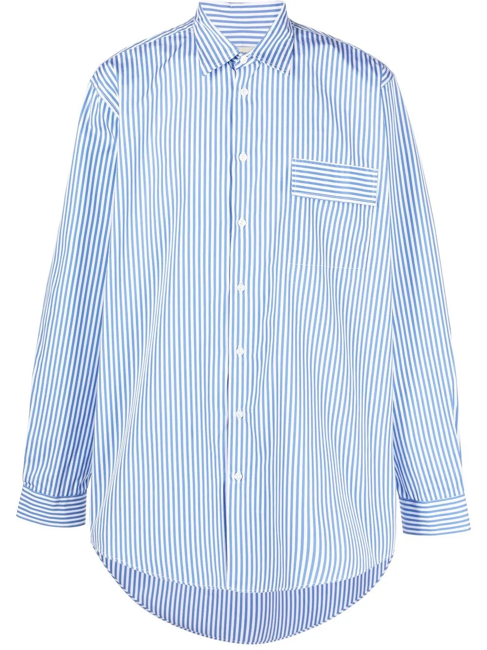 

Paura Erzin striped shirt - Blue