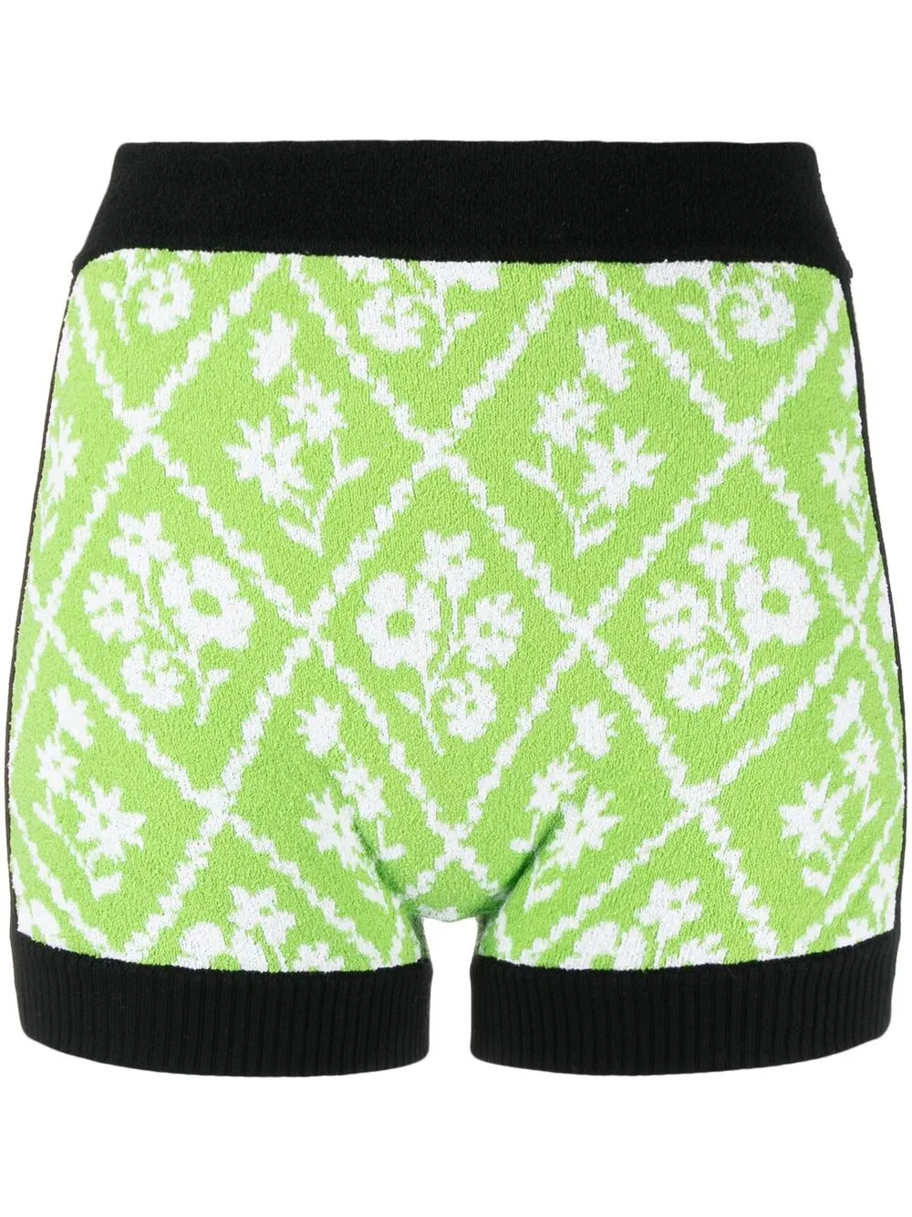 

CORMIO shorts Monica en intarsia - Verde