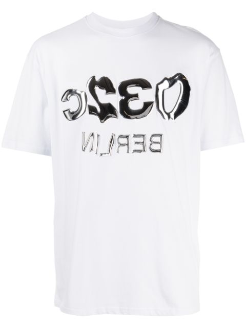032c logo-print cotton T-shirt