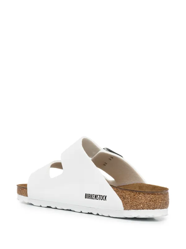 Birkenstock Sandália Arizona De Couro | Branco | FARFETCH BR