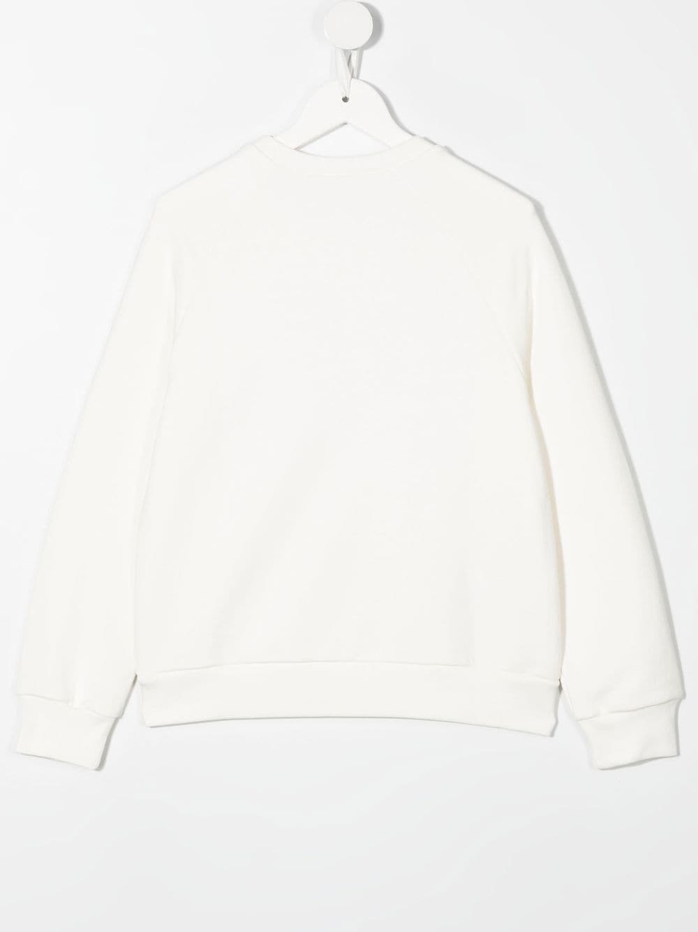 Marni Kids Sweater met logoprint - Wit