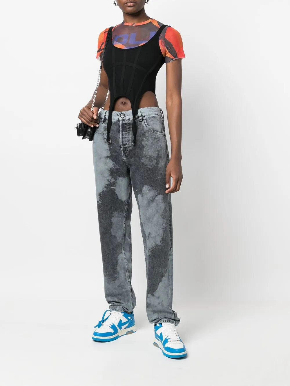 渐色效果设计长裤