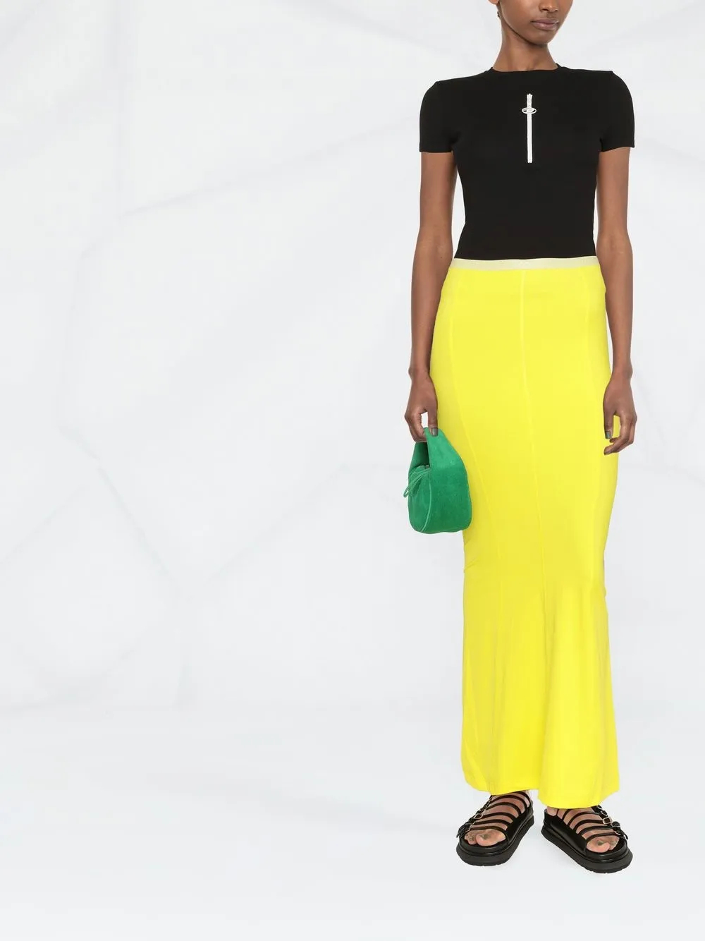 Image 2 of PINKO straight-cut skirt