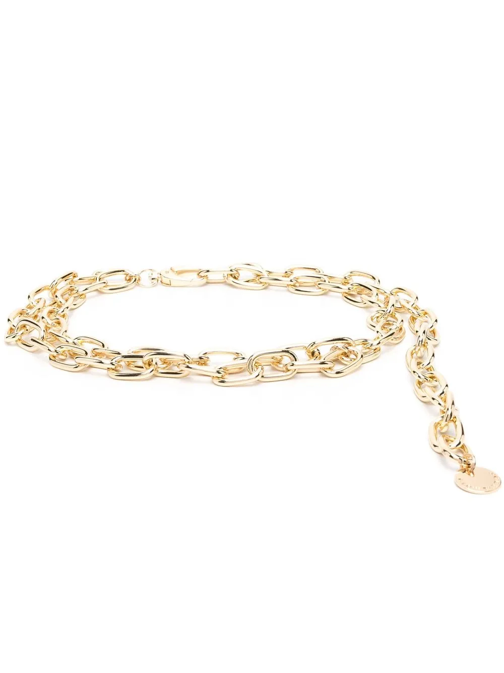 B-low The Belt Chain-link Detail Belt In Gold