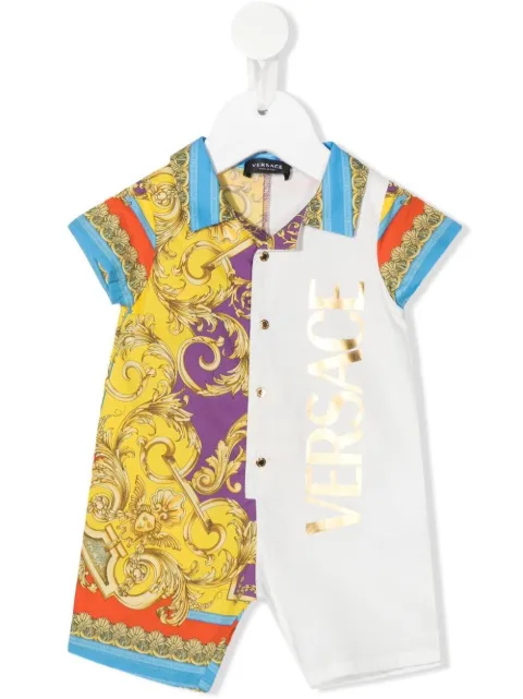 Young Versace رومبر منقوش بطبعة شعار الماركة