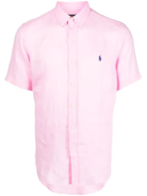 Polo Ralph Lauren camisa con logo bordado