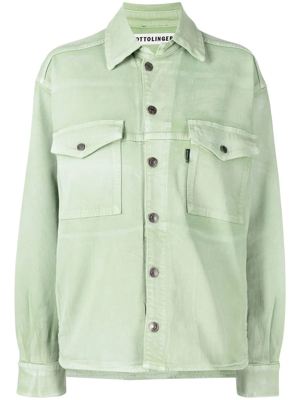 

Ottolinger oversized denim jacketc - Green