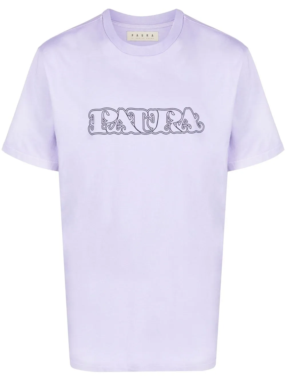 

Paura playera con logo estampado - Morado