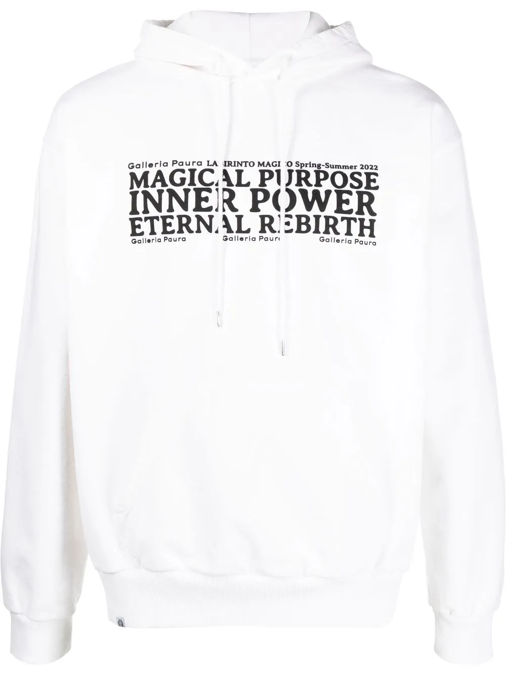 

Paura hoodie Akim - Blanco