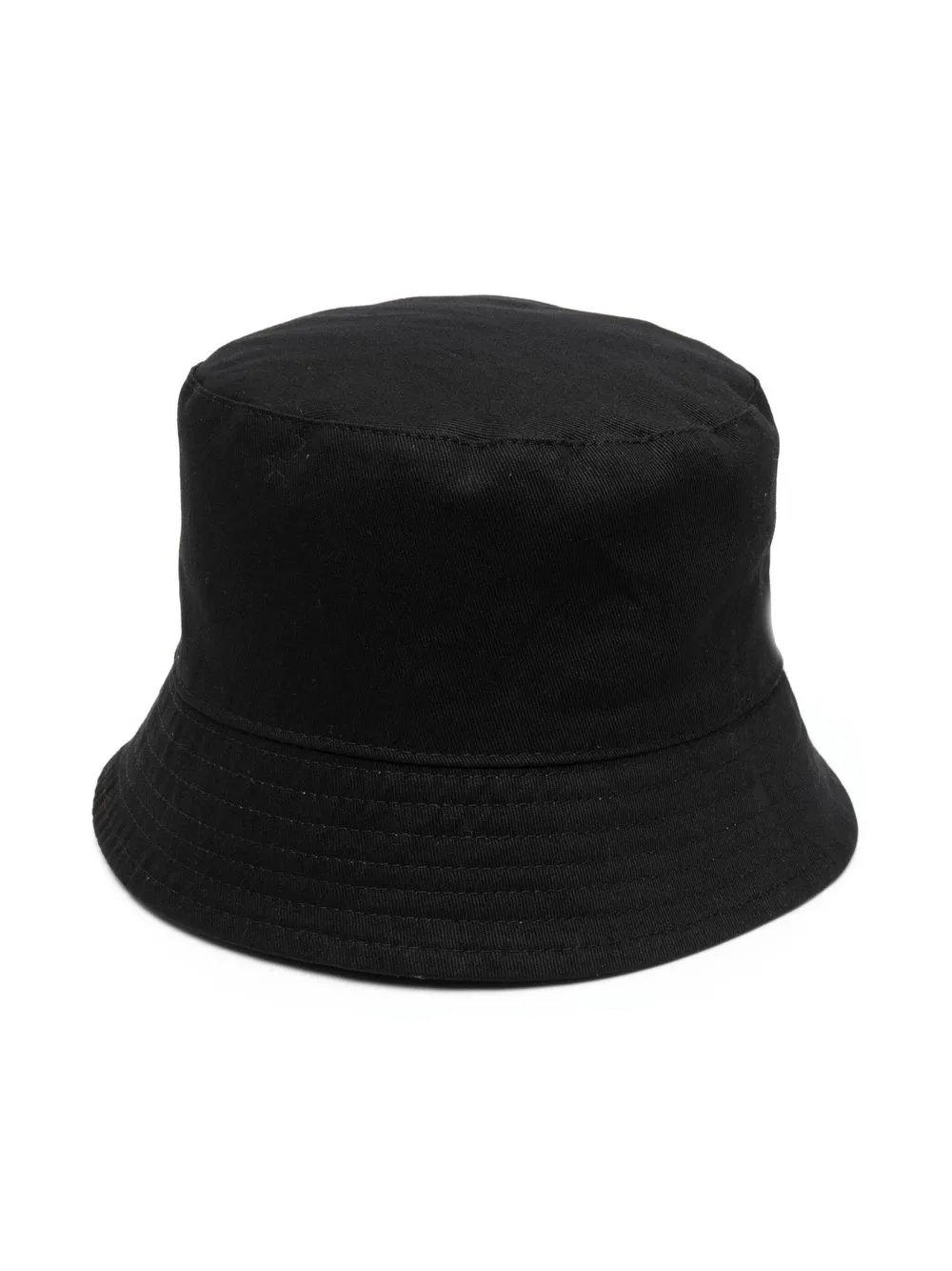 MSGM Kids Vissershoed met geborduurd logo Zwart