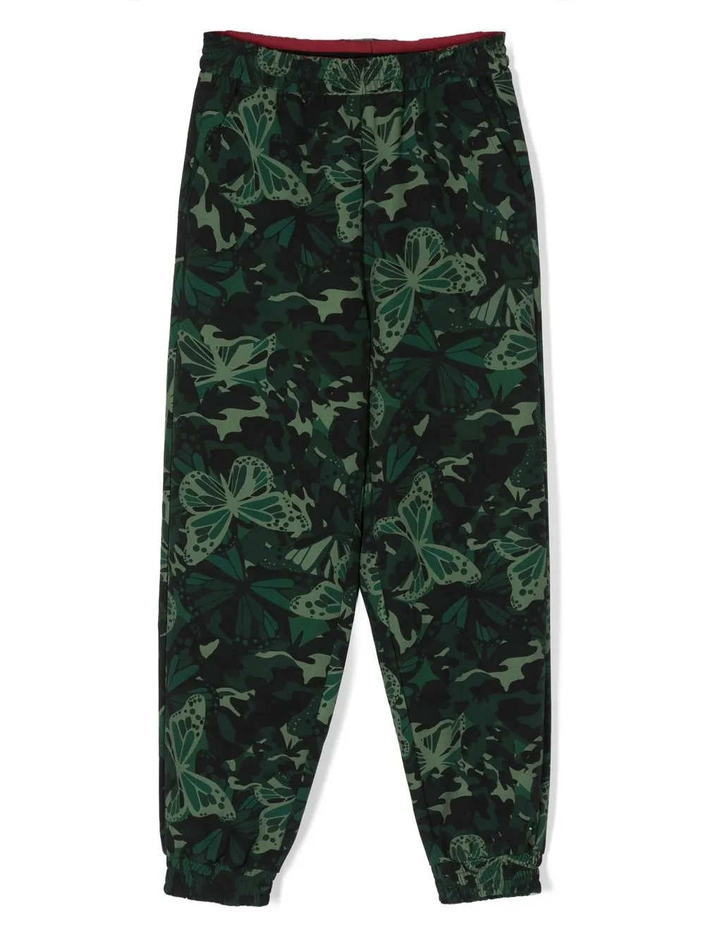 

Monnalisa graphic-print track pants - Green