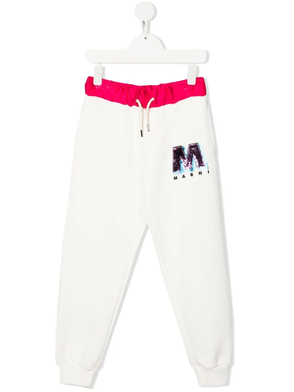 

Marni Kids pantalones rectos casuales - Blanco