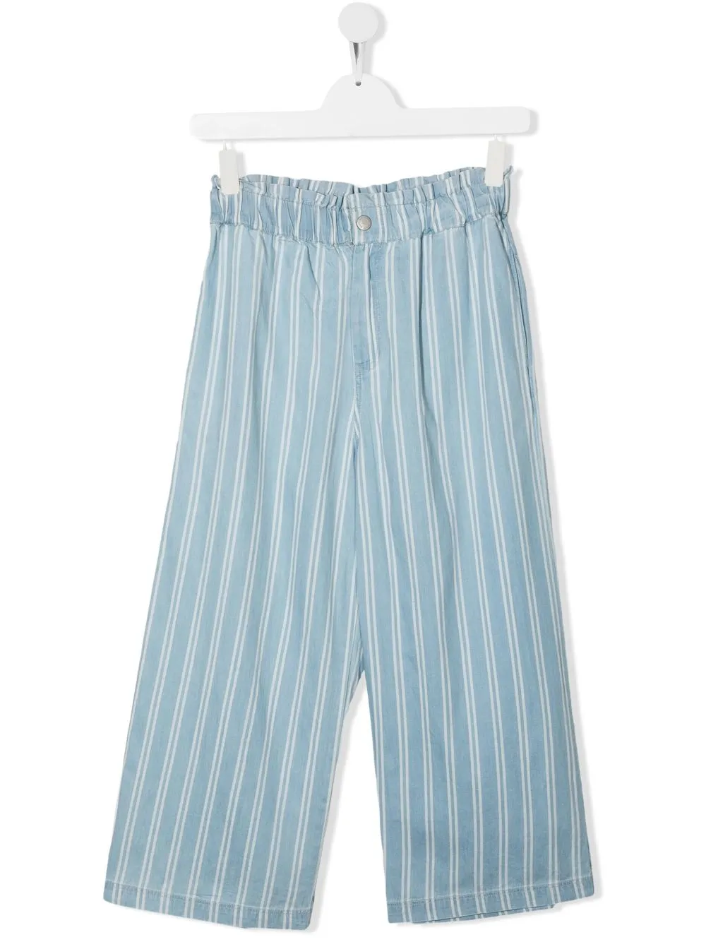 

Molo TEEN striped organic-cotton trousers - Blue